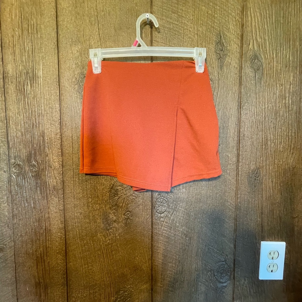 SHEIN Rust Red Skort